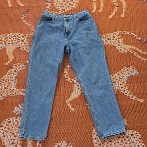 L.L. Bean Men’s Straight-Leg Jeans in Blue Denim